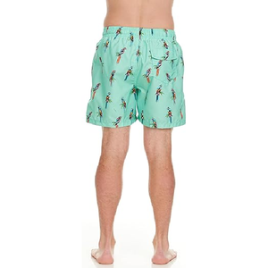 Shorts de bain pour hommes, élégants, personnalisés, imprimés, de haute qualité, séchage rapide, respirants, taille mi-haute, fermeture à cordon de serrage - Product Image 5