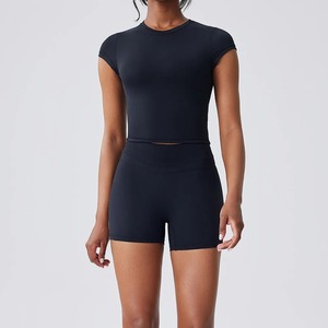 Activewear Manufacturers Outfit Workout Breathable Quick-Drying Women's <b>Clothing</b> Gym Sets - Product Image 6