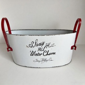 Maceta navideña Candy Birch con acabado artesanal Ideal para entradas, jardines y porche de Navidad - Product Image 3