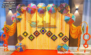 Accessoires de découpe de fleurs Haldi personnalisés Idées de décoration Haldi tendance Accessoires d'artisanat indien abordables Vente en gros aux États-Unis - Product Image 4