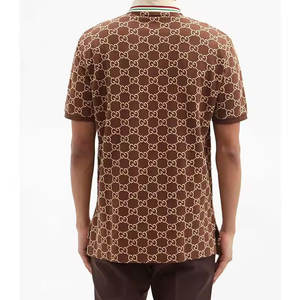 Camiseta Polo de Golf Unisex 2024, diseño Regular personalizado, superventas, camiseta de manga corta de tendencia, ajuste de gran tamaño, tela de patrón sólido - Product Image 5