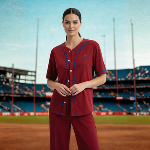 Oem Soft Button Fly Sequin Baseball Game Day Women's Jersey T Shirts Short Sleeve Sequin Baseball Game Day Women Jersey T Shirts - Product Image 5