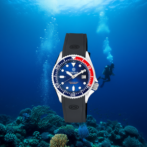 Reloj Pro Sea Diver 200 con Correa de Silicona, Color Azul Profundo, 41 mm, Elegante y Duradero - Product Image 3
