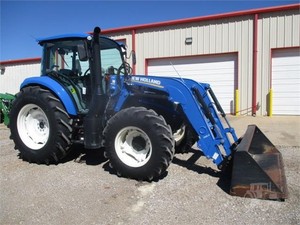 Tractor agrícola usado 100HP 4WD Holland Walking con bomba de caja de cambios de cojinete de motor para cultivo agrícola - Product Image 2