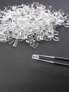 Topaze blanche naturelle 6x3MM Coupe baguette Meilleure qualité Pierre précieuse en vrac pour la fabrication de bijoux - Product Image 3
