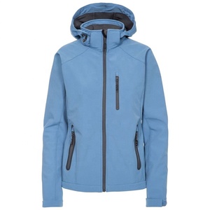 Veste Softshell personnalisée isolée pour femmes hiver fermeture éclair imperméable au vent épais grande taille imprimé logo Durable vente en gros - Product Image 1