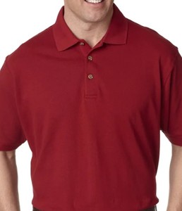 เสื้อเชิ้ตผู้ชายคลาสสิก ผ้าฝ้ายถักปิเก้ 100% สำหรับคอเสื้อ ลายเรียบ สไตล์ลำลอง ผ้าไม่ยับ น้ำหนัก 280 กรัม ย้อมสีพื้น - Product Image 1