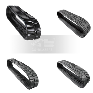 400x86x49 резиновые детали шасси гусеницы для мини-экскаватора <span class=keywords><strong>Bobcat</strong></span> T180 T190 T550 T570 T590 T595 - Product Image 2