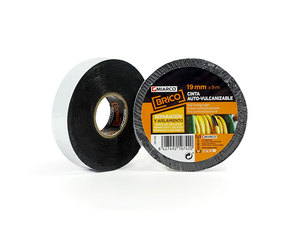 Nastro vulcanizzante fai da te, nero, 9x19mm (Miarco 10742) - Product Image 1