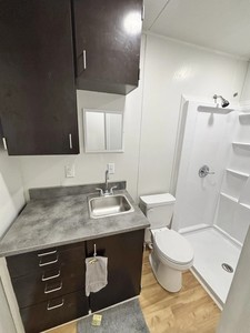 Nouvelle Tiny House Contemporaine Préfabriquée en Conteneur Maritime 1 Chambre 1 Salle de Bain Cuisine Intégrée Espace Préparation Alimentaire Kiosque Extérieur - Product Image 4