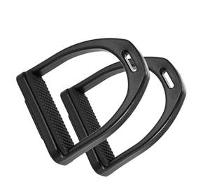 Estribos para montar a caballo, seguridad ecuestre, agarre cómodo ajustable de aluminio, banda de rodadura ancha para estabilidad, novedad - Product Image 4