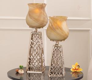 Portavelas Decorativo de Metal de Alta Gama para Ramadán, para el Hogar, Hoteles, Eventos, con Color y Logotipo Personalizados, Suministro para Exportación - Product Image 4