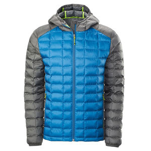 Personnalisé Parcs de haute qualité Veste de ski en duvet pour homme Doudoune matelassée d'hiver Manteau en duvet à capuche avec rembourrage 100% polyester - Product Image 1