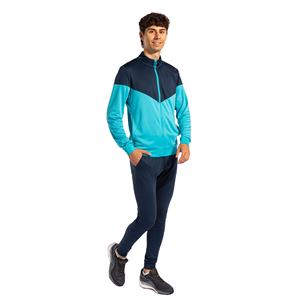 Uniforme de fútbol con cremallera para hombre, ropa deportiva, chándales de invierno, chaquetas de fútbol 100% de poliéster, OEM, venta al por mayor de fábrica - Product Image 2