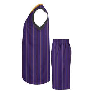 New arrival Basketball Design uniforms Basketball Uniform Summer Shorts Printed Design Wholesale Polyester Basketball Jersey - Product Image 3