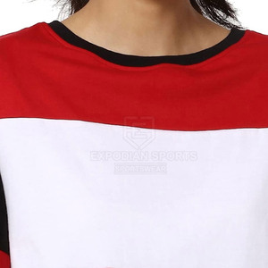 T-shirts surdimensionnés personnalisés pour femmes, été, respirants, haute qualité, 100% coton, écologiques, séchage rapide, vêtements - Product Image 4