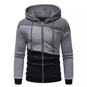 Sudadera Lanwo con Cierre, Sin Cordones, Corte Regular, para Hombre, con Logotipo Personalizado, MOQ Bajo, 100% Poliéster, Estilo Urbano - Product Image 1