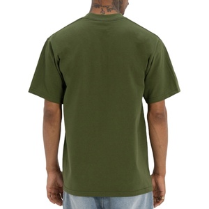 T-shirts en coton doux de qualité supérieure pour hommes, coupe ample unisexe, légers, décontractés, basiques, pour l'entraînement, 2027 - Product Image 2