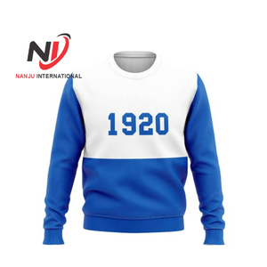 เสื้อฮู้ดผู้หญิงผ้าฝ้ายวินเทจปักอักษรกรีกแบบเชนิลล์  สำหรับชมรม Zeta Phi Beta  แบบขายส่งและสั่งทำได้ - Product Image 2
