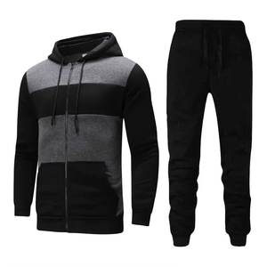 Chándales Casuales de Invierno con Capucha y Logotipo Personalizado para Hombre, 2023, 100% Algodón, Servicio OEM, Secado Rápido, Transpirables y Ligeros - Product Image 1