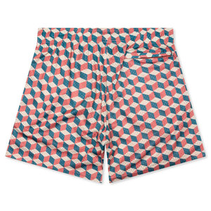 2026 New Arrival Wholesale Men's 100% Polyester Double <b>Layer</b> Mesh Breathable Quick-Dry Eco-Friendly Heat-Transfer Printed Shorts - Product Image 2