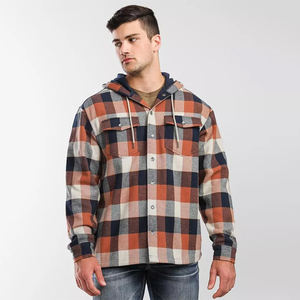 Vêtements d'hiver pour hommes 2026, sweat-shirt en flanelle uni de haute qualité, design personnalisé, teinture unie, vente en gros OEM, 100% coton - Product Image 5