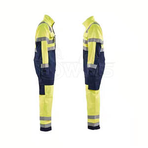 Recién llegado, traje de trabajo de alta visibilidad, diseño de logotipo personalizable de la mejor calidad, opciones de talla grande fabricadas en Pakistán - Product Image 3