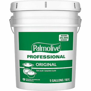 Palmolive Professional Original Dishwashing <b>Liquid</b>, Heavy-Duty Grease-Cutting Soap, 5 Gallon Industrial Pail (204917) - Product Image 1