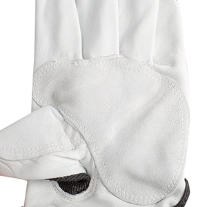 Gants de mécanicien de qualité supérieure très vendus Gants de sécurité en polyester Gants en cuir de chèvre avec logo personnalisé - Product Image 5