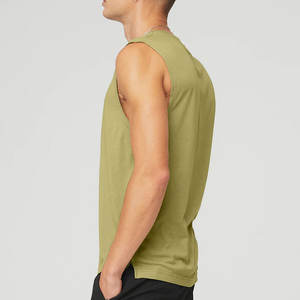 เสื้อกล้ามลายกราฟิกสำหรับผู้ชายเสื้อกีฬาแบบถักทรงหลวม - Product Image 2