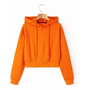 Sweat-shirt court à demi-fermeture éclair pour femmes vert Vintage Wash Loose Fit Casual Pullover Hoodie Style Custom OEM Vente en gros - Product Image 6