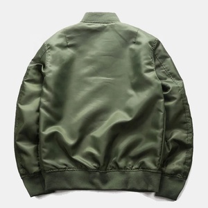Wholesale Men's Plus Size Hip Hop Coated Bomber <b>Jacket</b> High Quality Loose-Fit Outdoor Winter Customizable Design - Product Image 2
