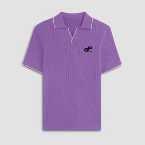 Camisa Moderna con Cuello Johnny para Uso Diario, con Corte Entallado, Material Ligero y Diseño Moderno - Product Image 1