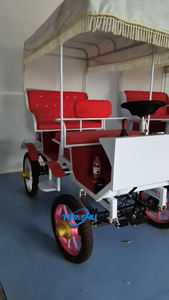 Prix d'usine bon marché OEM chariot de mandrin citrouille électrique 6 places sans chevaux <span class=keywords><strong>wagon</strong></span> électrique de tourisme - Product Image 2