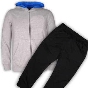 Conjuntos Deportivos de Invierno para Hombre, Tallas Grandes, 100% Algodón, Diseño 2 en 1, Alta Calidad, Venta al Por Mayor - Product Image 2