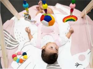 Ensemble de salle de sport en bois écologique Design moderne pour les activités des enfants dans la chambre et le salon Meubles de jeu en rotin pour bébé - Product Image 5