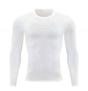 Camiseta de Compresión Deportiva Personalizada al por Mayor para Hombre, Sublimada, de Secado Rápido, Manga Larga, para Fútbol, Running, Deporte, Protección UV - Product Image 4