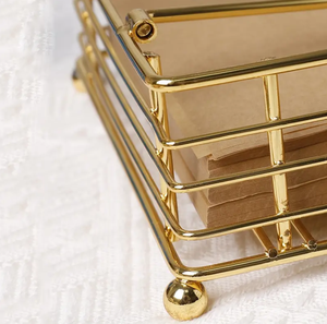 Royal Look Handcrafted Wholesale Metal <b>Tissue</b> Holder For <b>Wedding</b> Hotel Restaurant in Fine Quality <b>Tissue</b> paper Holder Stand - Product Image 4