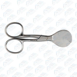 Tijeras Umbilicales Manuales para Obstetricia, 4 Pulgadas, Acero Inoxidable, Tijeras Quirúrgicas para Cordón Umbilical, Certificación CE - Product Image 2