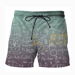Pantalones cortos de playa para hombre de verano de buena calidad con diseño superior personalizado, ropa de surf impresa en 3D con estilo informal sólido - Product Image 5