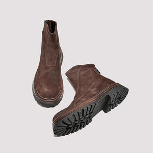 Chaussures décontractées légères avec semelle absorbant la transpiration et structure flexible, chaussures de tous les jours pour hommes, chaussures en cuir - Product Image 2