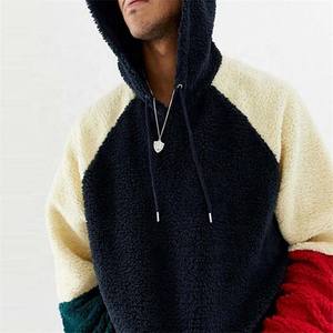 Manufacturers Custom basics Embossed Logo 3D Puff Printing Embossed <b>Oversized</b> Pullover 100% Cotton Sharpa Fleece <b>Hoodies</b> - Product Image 3