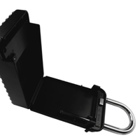 Coffre-fort suspendu de stockage de clé de boîte de serrure de combinaison sans clé portative avec la serrure de surf pour le stockage extérieur de clé