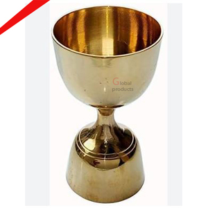 Top Quality Peg Maker Golden Finished Double Sided Jigger for Bar and Hotels - Product Image 3