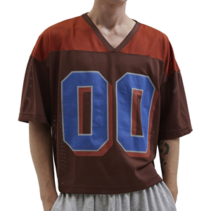 Fabricante de camisetas de fútbol americano de alta calidad, camiseta de fútbol americano de malla transpirable para hombre, camiseta de fútbol de malla - Product Image 1