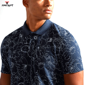 Vêtements d'été de haute qualité séchage rapide pas cher prix de gros hommes Polo T Shirt disponible en différentes couleurs - Product Image 5