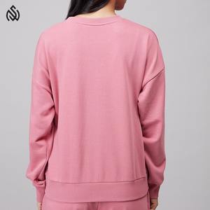 Sudadera con capucha de cuello redondo de gran tamaño, transpirable anticontracción Jersey de invierno, sudadera delantera larga para otoño - Product Image 2