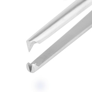 Fórceps de disección de acero inoxidable, abrazaderas quirúrgicas lisas y dentadas, instrumentos médicos manuales hemostáticos reutilizables - Product Image 3