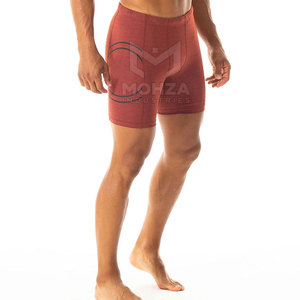 Men's Gym Fitness Compression Shorts Elastic Waist <b>Mid</b> Casual Breathable Quick Dry Spandex/Polyester Workout Clothing - Product Image 6