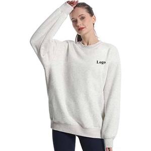 Winter Cotton Women's Clothing Plus Size Hoodies Sweatshirts Oversized <b>Crewneck</b> Sweatshirts Breathable New Arrival - Product Image 2